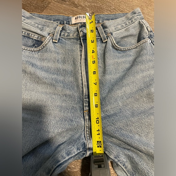 Agolde pinch waist high rise jeans in impression - Picture 3 of 8